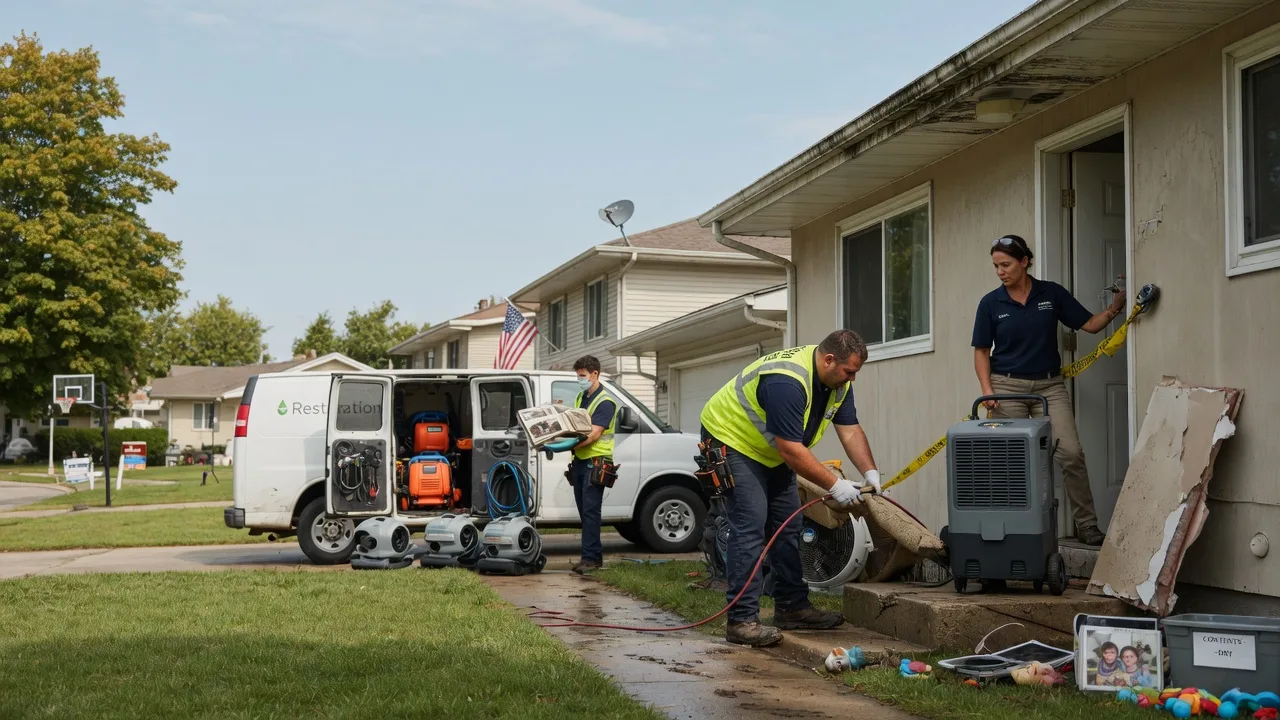 Water Damage Restoration in Newport, VA near me